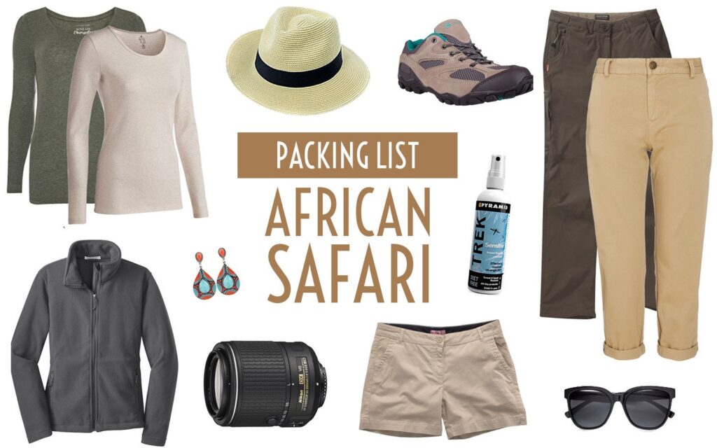 what to pack on a safari